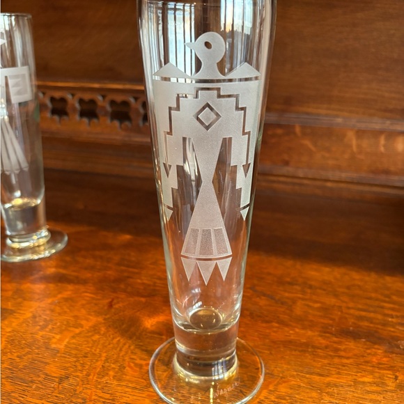 NWOT - VINTAGE ART GLASS - LUXURY FLUTES - Picture 3 of 10